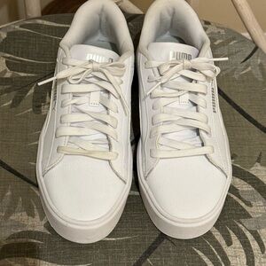 Puma White Sneakers – Women’s 8.5
